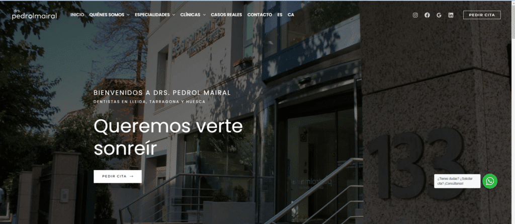 Diseño de Páginas Web para Dentistas