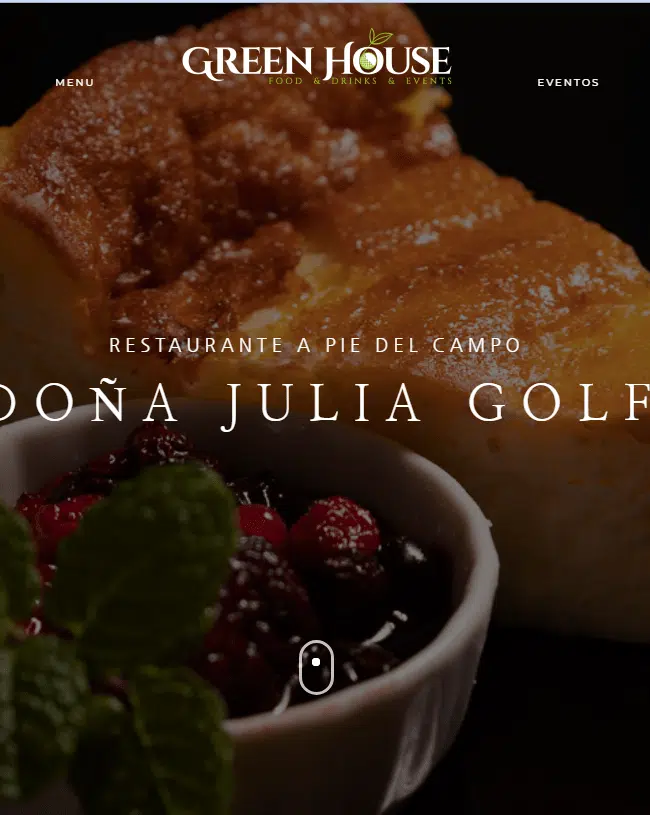 diseño de paginas web para restaurantes