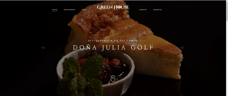 diseño de paginas web para restaurantes