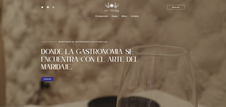 diseño de paginas webs para restaurantes