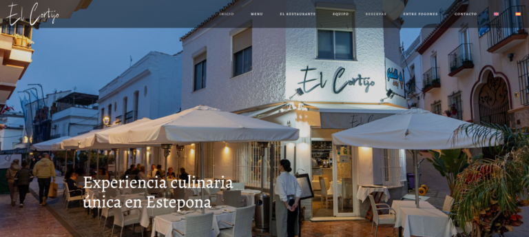 diseño web para restaurantes